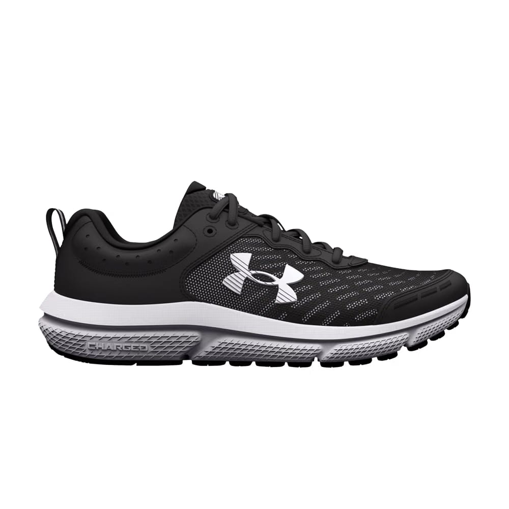 Under Armour Assert 10 AC GS Wide Black White