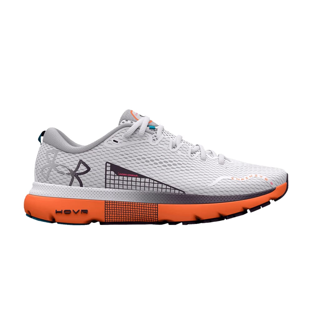 Under Armour HOVR Infinite 5 White Orange Blast