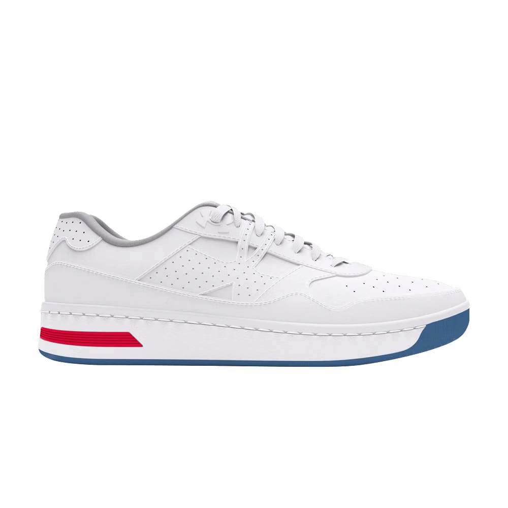 Under Armour Court 96 White Blue Red