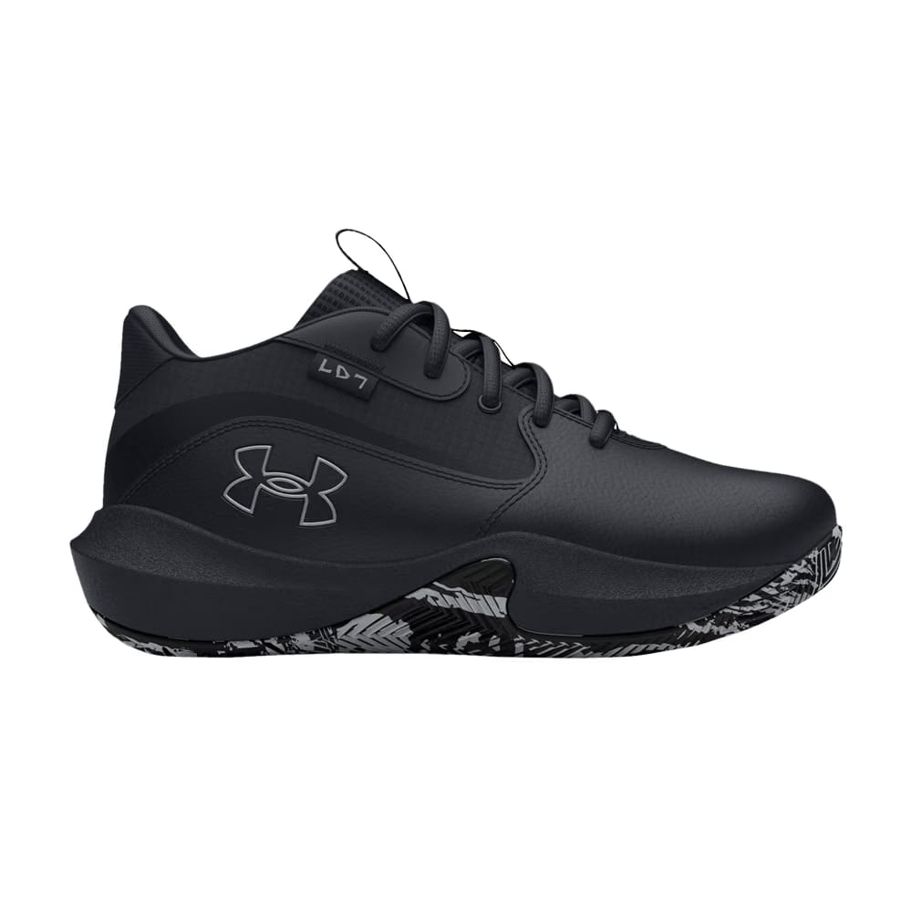 Under Armour Lockdown 7 PS Black Metallic Silver