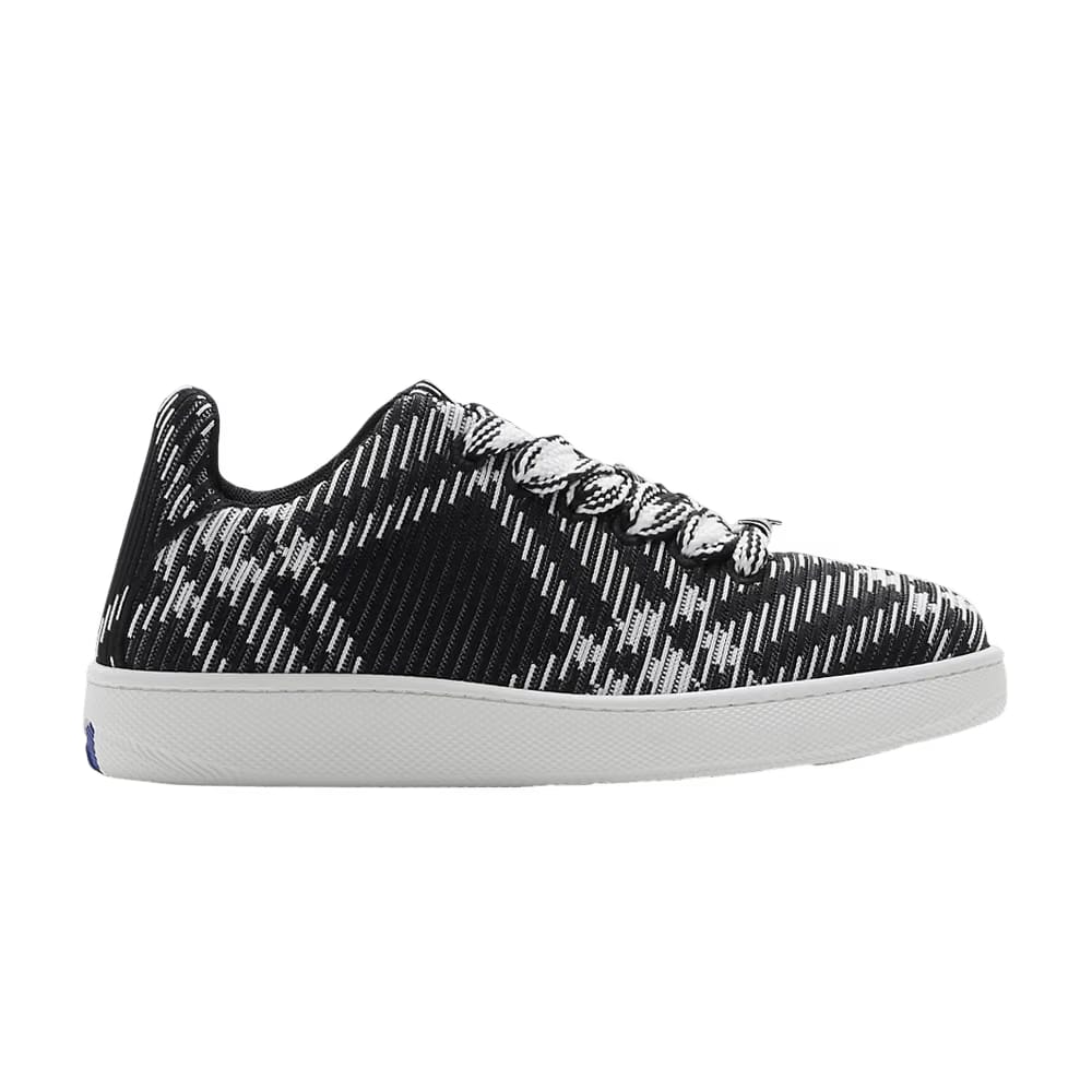 Burberry Check Knit Box Sneaker Black