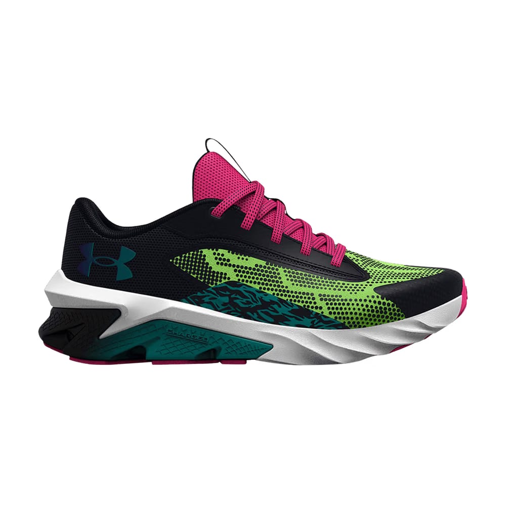 Under Armour Scramjet 4 Wild GS Black Quirky Lime