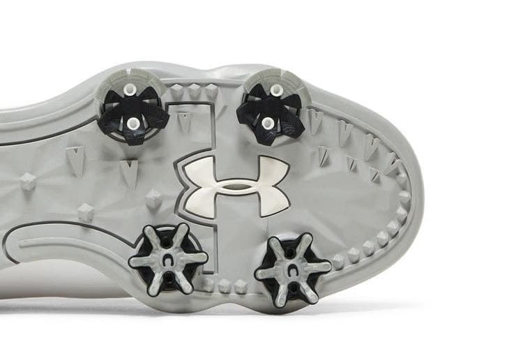Under Armour Spieth 4 Golf Jr White Metallic Silver