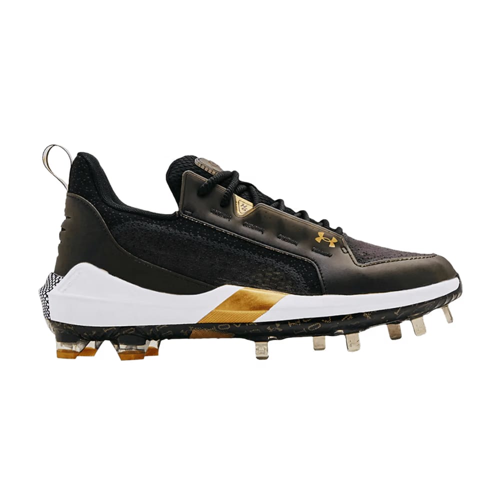 Under Armour Harper 6 Low ST Black Metallic Gold