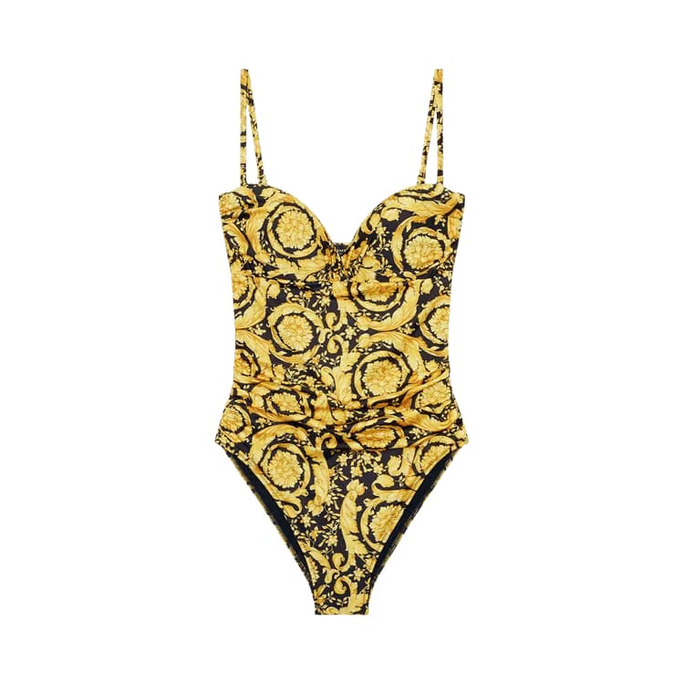 Versace Baroque Swimsuit Gold/Print