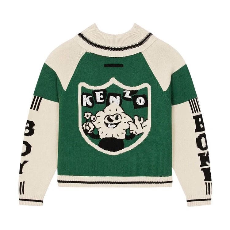Kenzo Boke Boy Cardigan Green