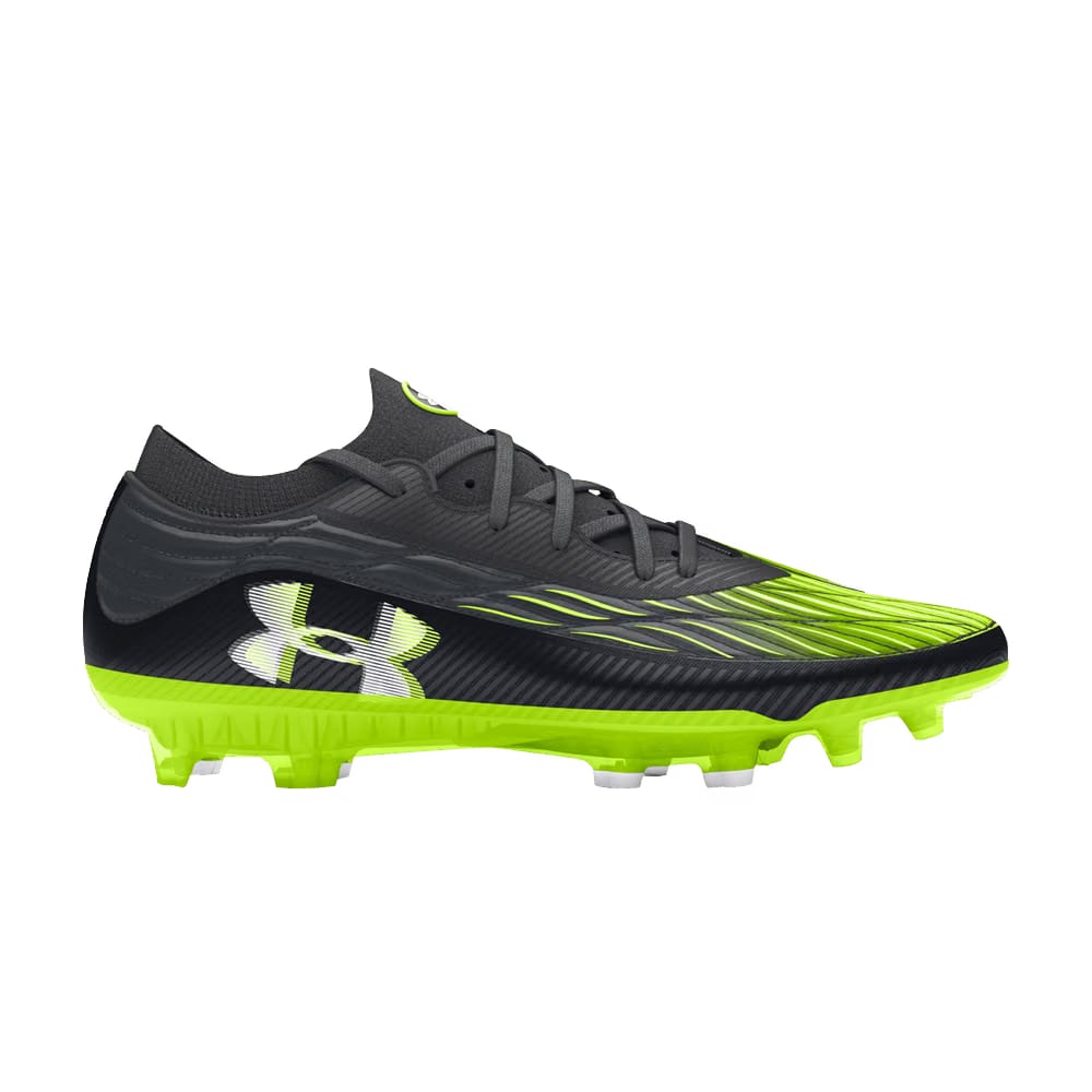 Under Armour Magnetico Elite 4 FG Black Lime Green