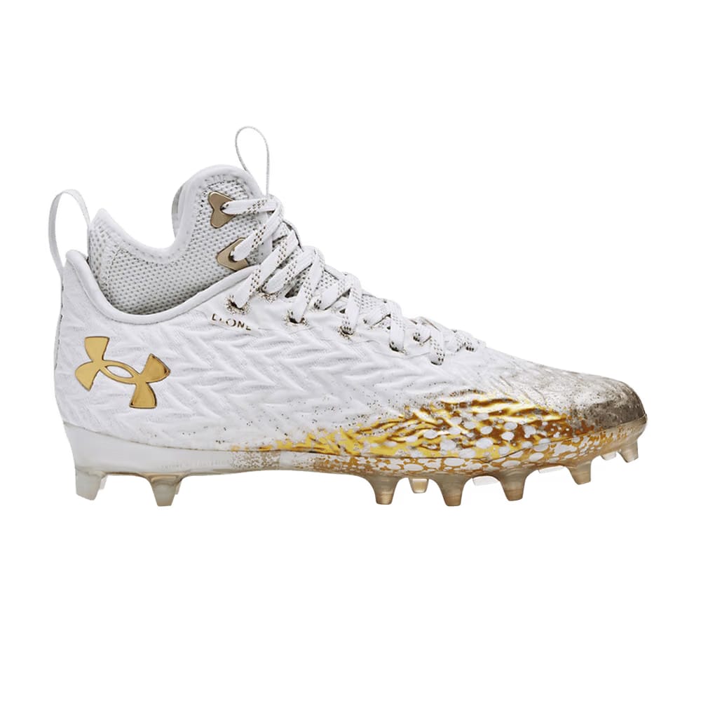 Under Armour Wmns Spotlight Clone MC 'White Metallic Faded Gold'