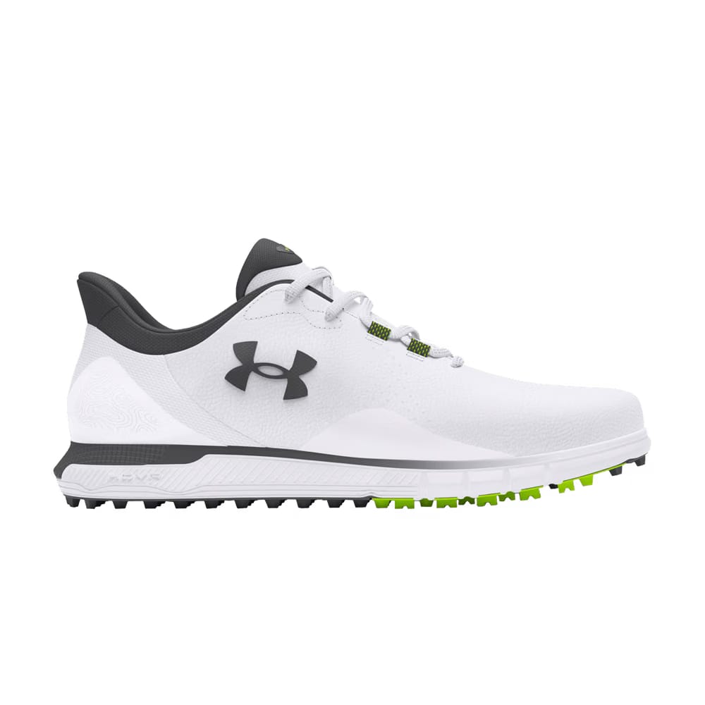 Under Armour Drive Fade Spikeless Golf White Titan Grey
