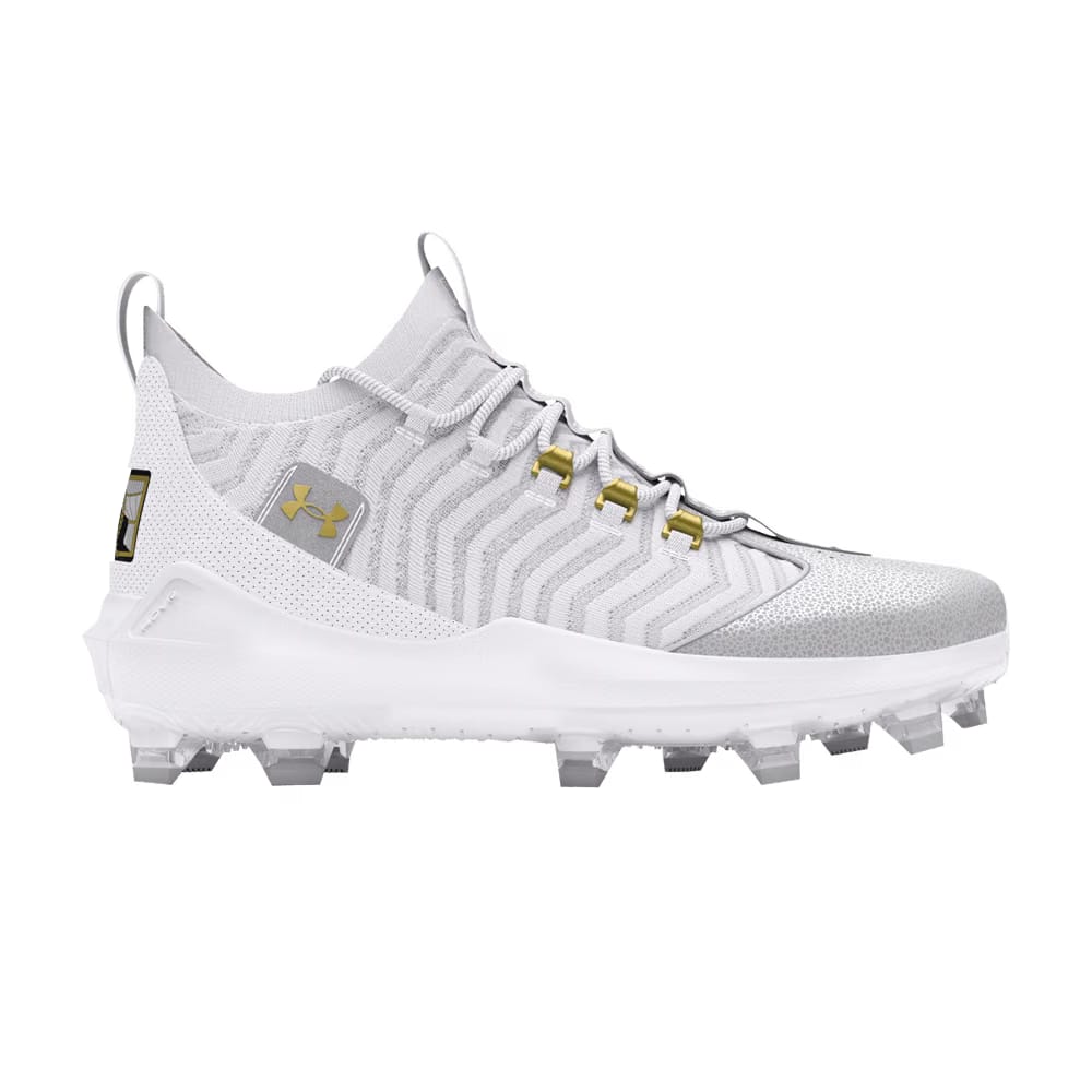 Under Armour Harper 9 Pro TPU White Metallic Gold
