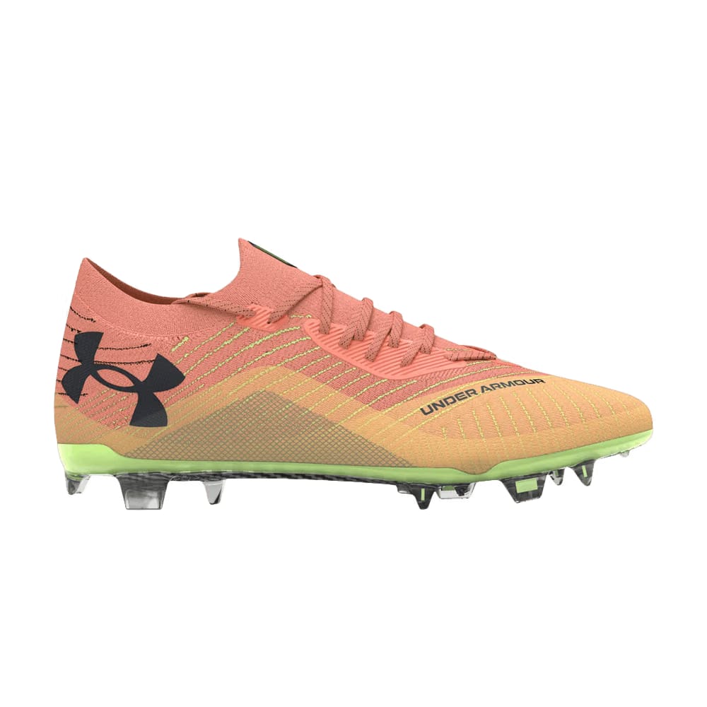 Under Armour Shadow Elite 2 FG Flare Orange Morph Green