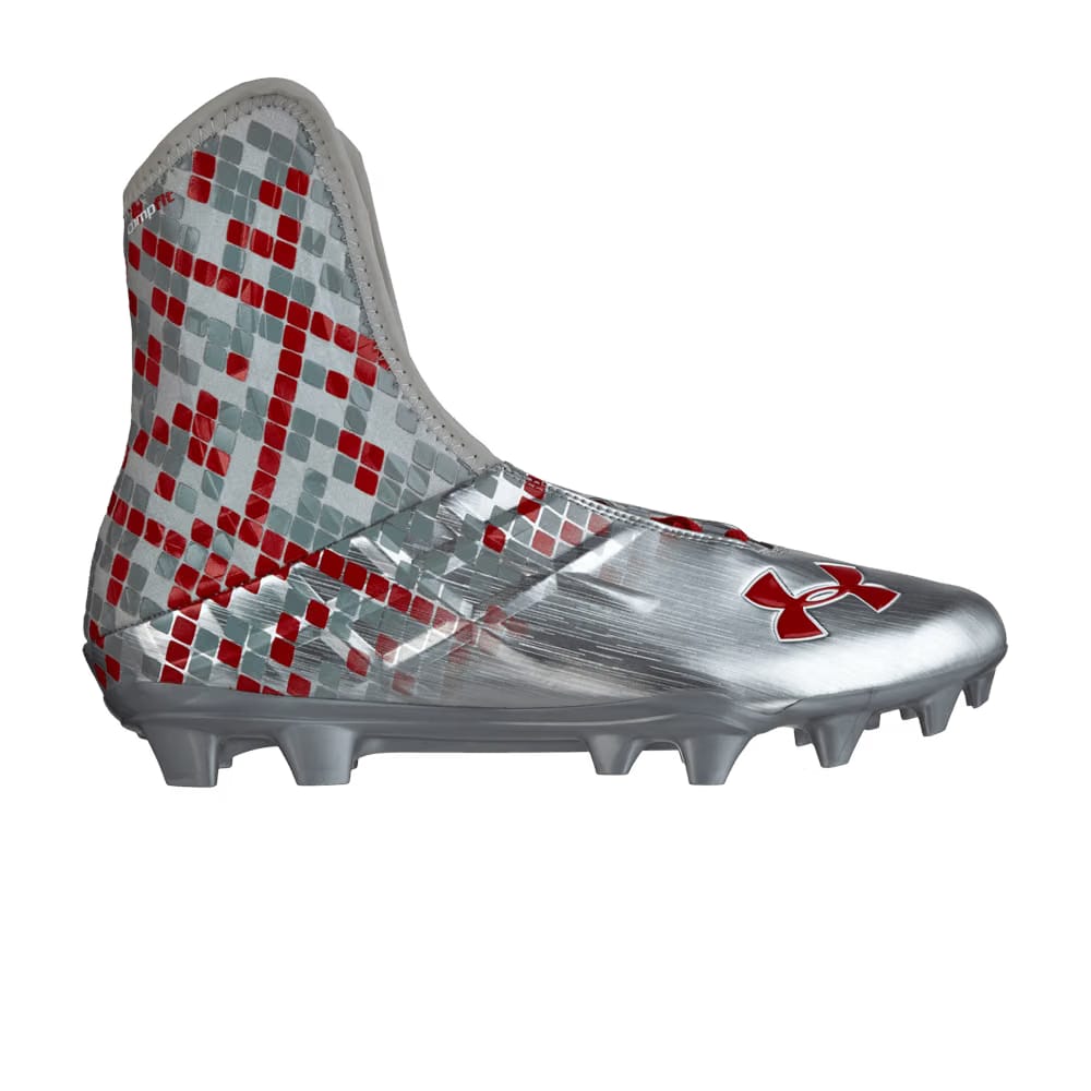 Under Armour Highlight MC Metallic Silver Red