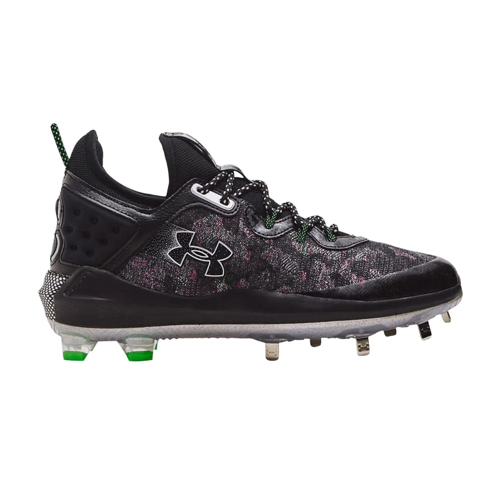 Under Armour Harper 8 Low ST Black Pink Green