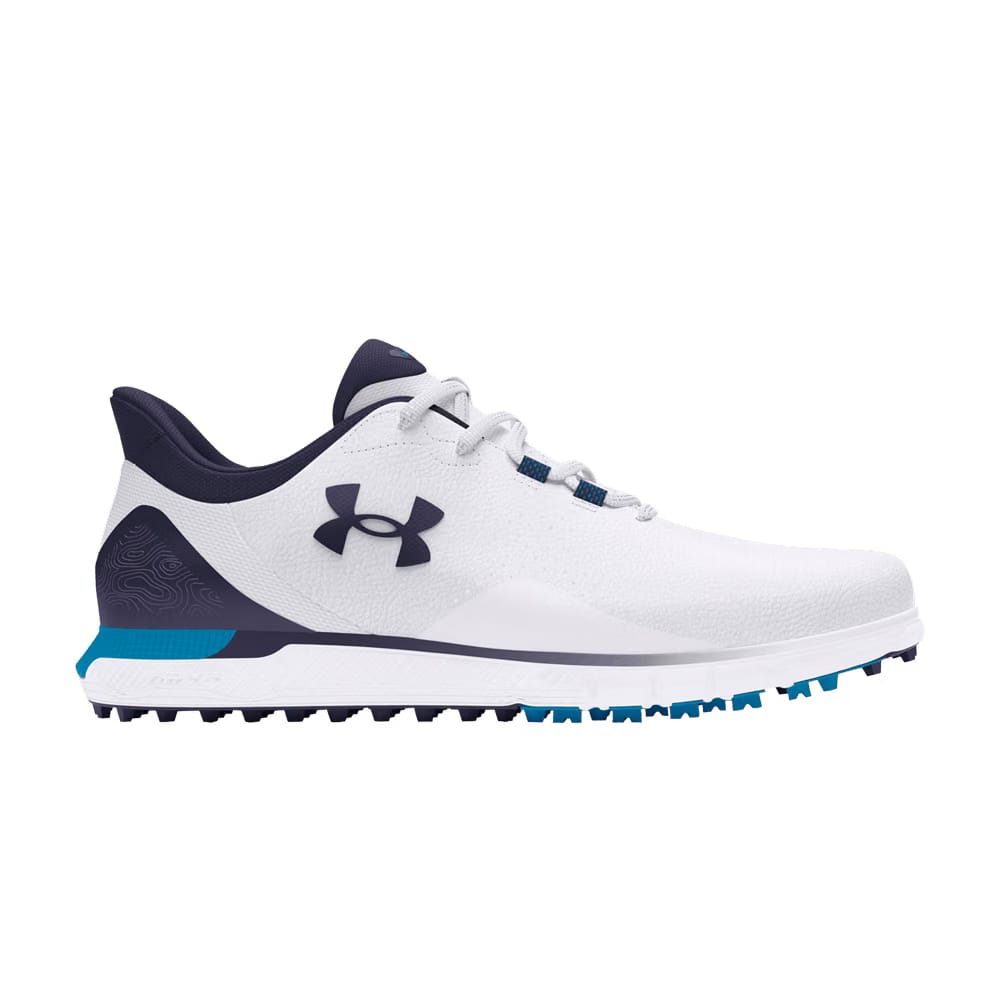 Under Armour Drive Fade Spikeless Golf White Midnight Navy