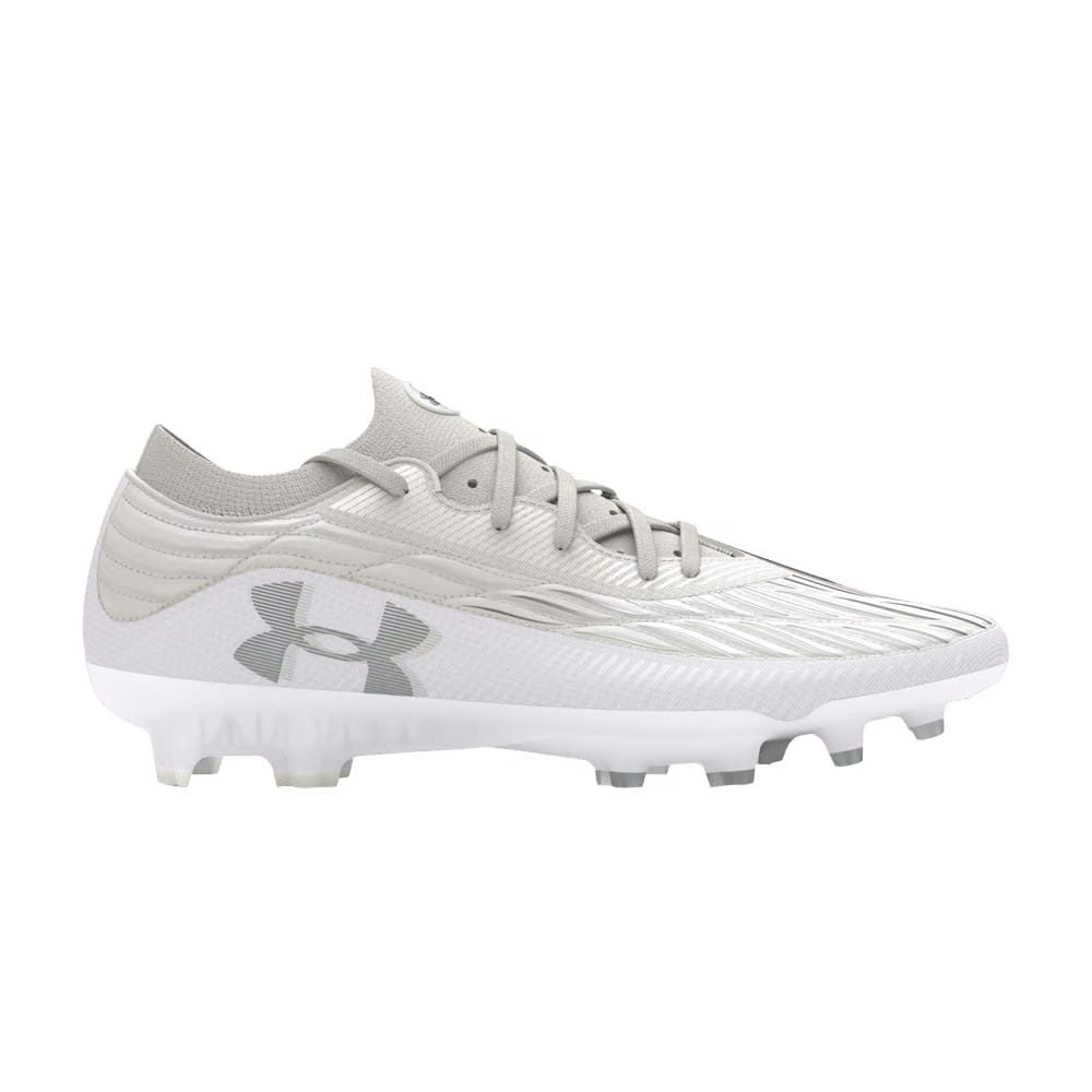 Under Armour Magnetico Elite 4 FG White Clay Metallic Silver