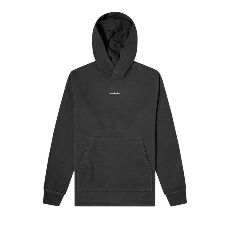 Acne Studios Logo Hoodie Black