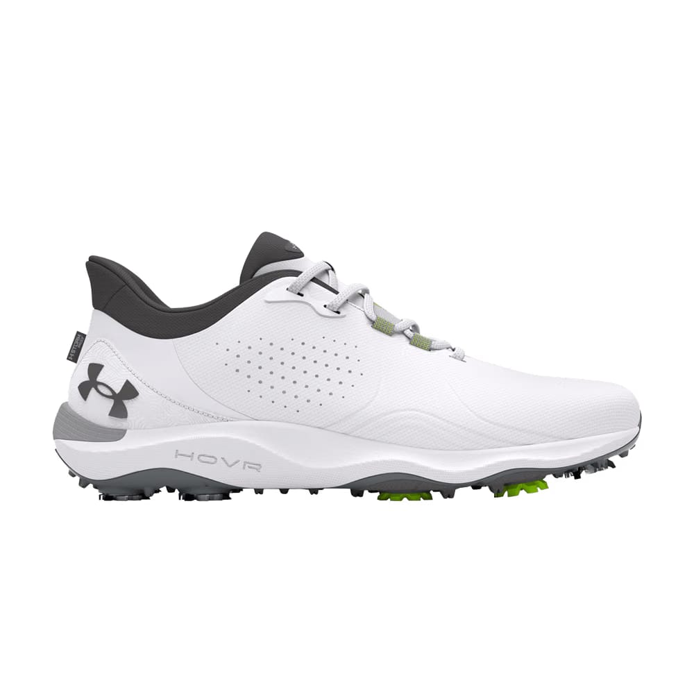 Under Armour Drive Pro Golf White Metallic Gun Metal