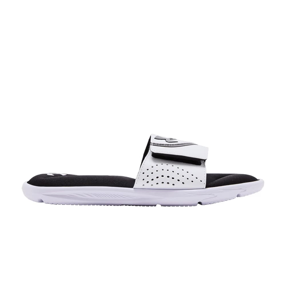 Under Armour Ignite 6 Slide White Black