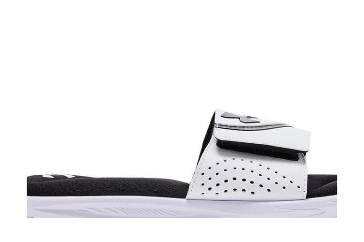 Under Armour Ignite 6 Slide White Black