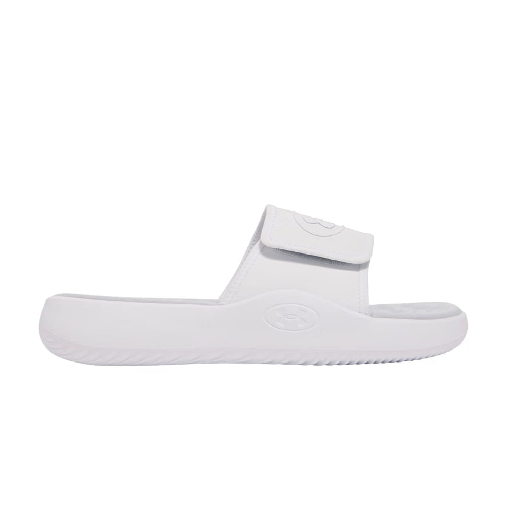 Under Armour Ignite Pro 8 Slide White Halo Grey