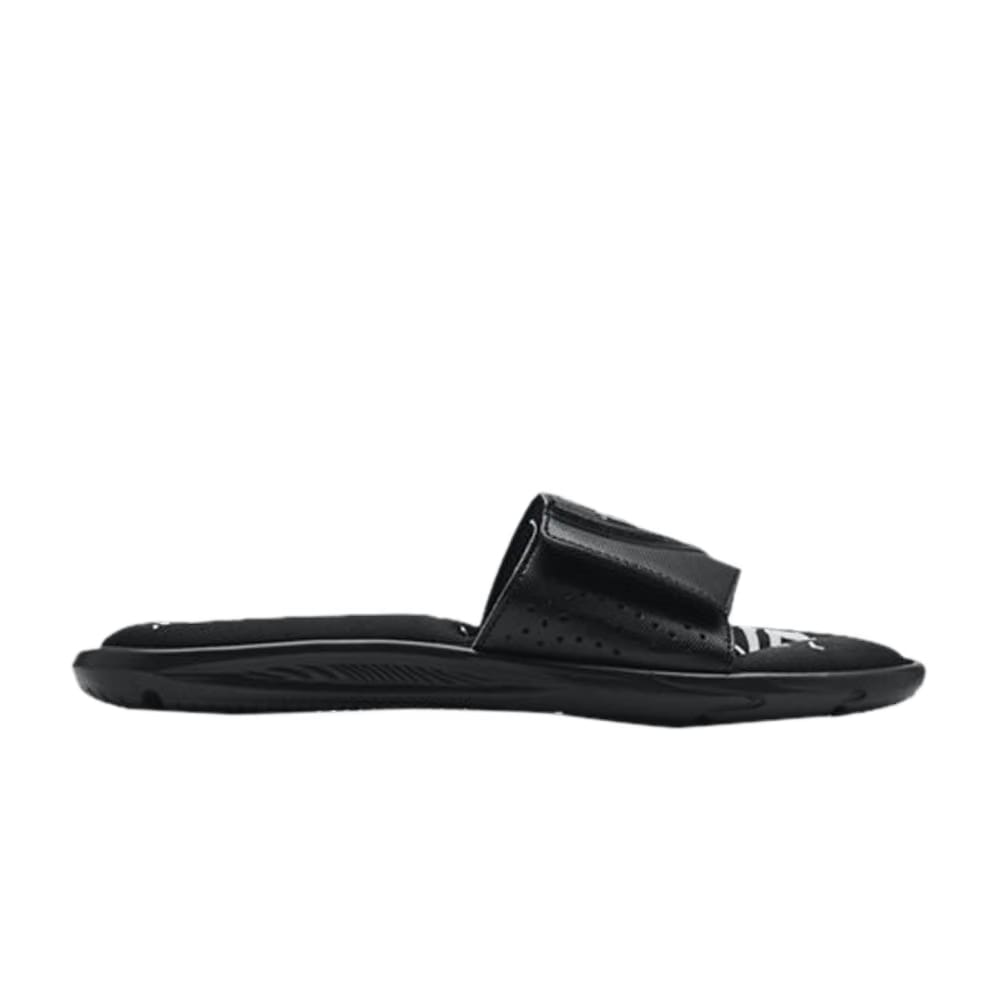 Under Armour Ignite 6 Graphic Strap Slide Black