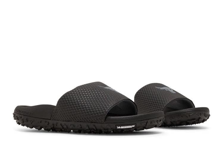 Under Armour Project Rock Slide Black Pitch Grey