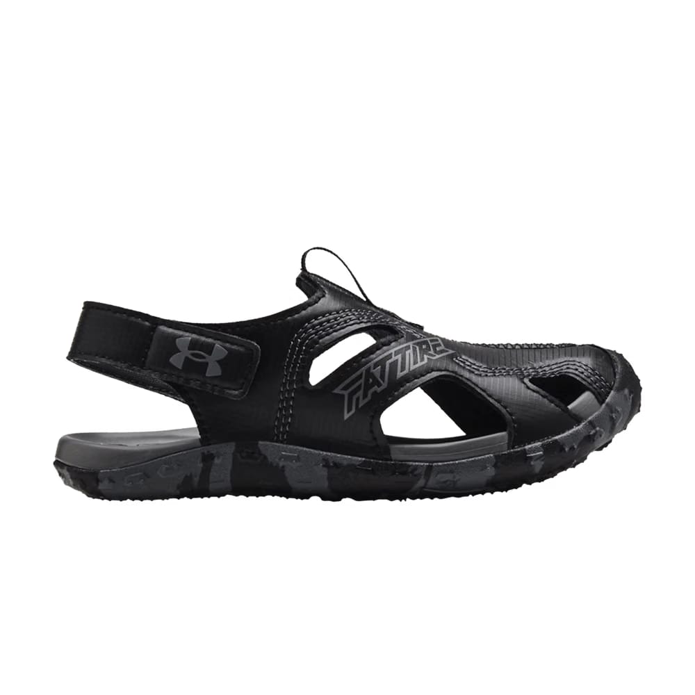 Under Armour Fat Tire Defender Sandal PS Black Camo