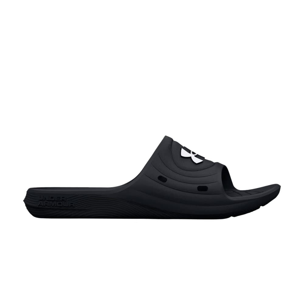 Under Armour Wmns Locker 4 Slide 'Black White'