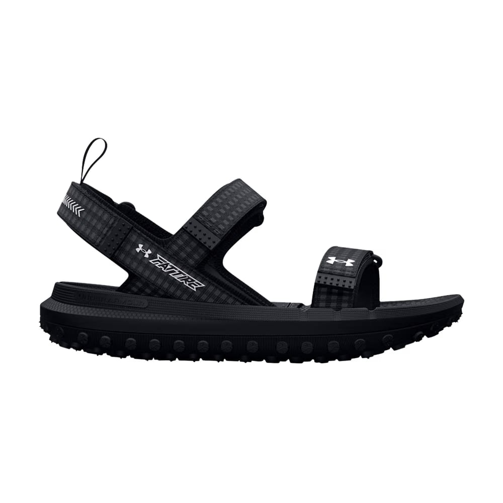 Under Armour Fat Tire Sandal Black White