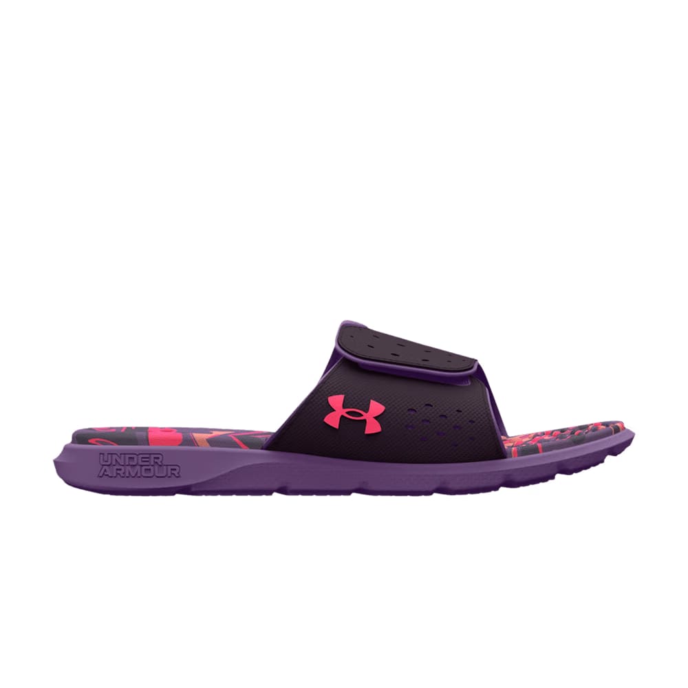 Under Armour Wmns Ignite 7 Graphic Footbed Slide 'Tux Purple Marble'