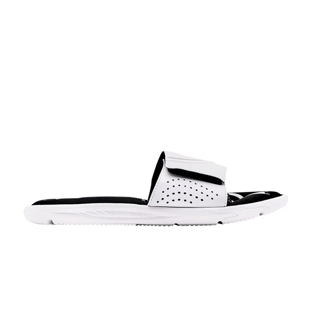 Under Armour Ignite 6 Graphic Strap Slide White