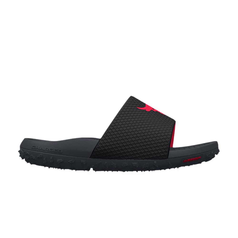 Under Armour Project Rock Slide Ultimate Black Stealth Grey