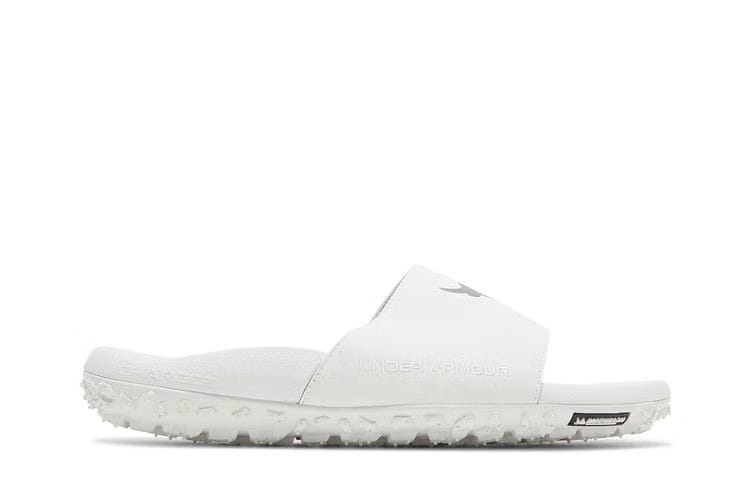 Under Armour Project Rock Slides White