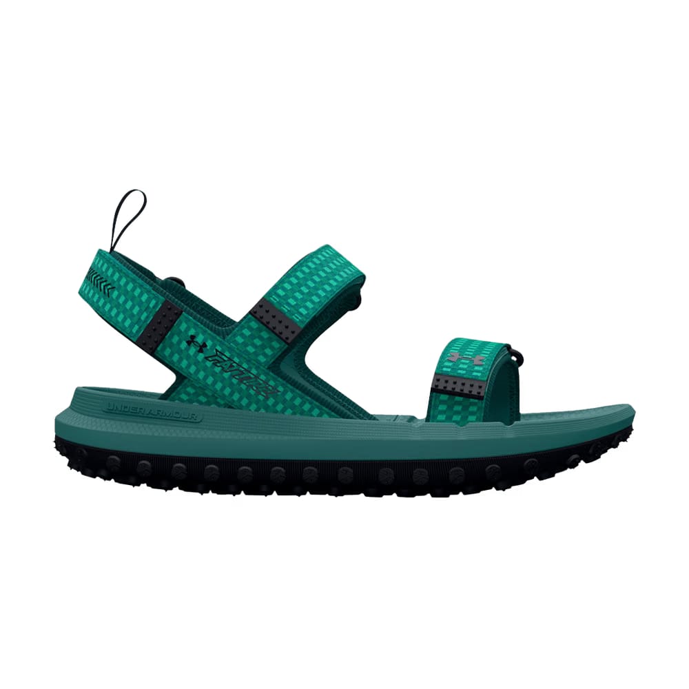 Under Armour Fat Tire Sandal Coastal Teal Black