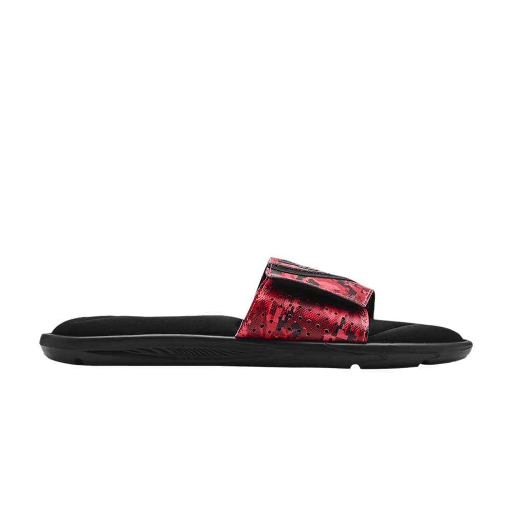 Under Armour Ignite 6 Graphic Strap Slide Black Beta Camo