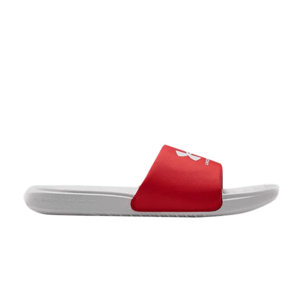 Under Armour Ansa Fixed Slide Halo Grey Red