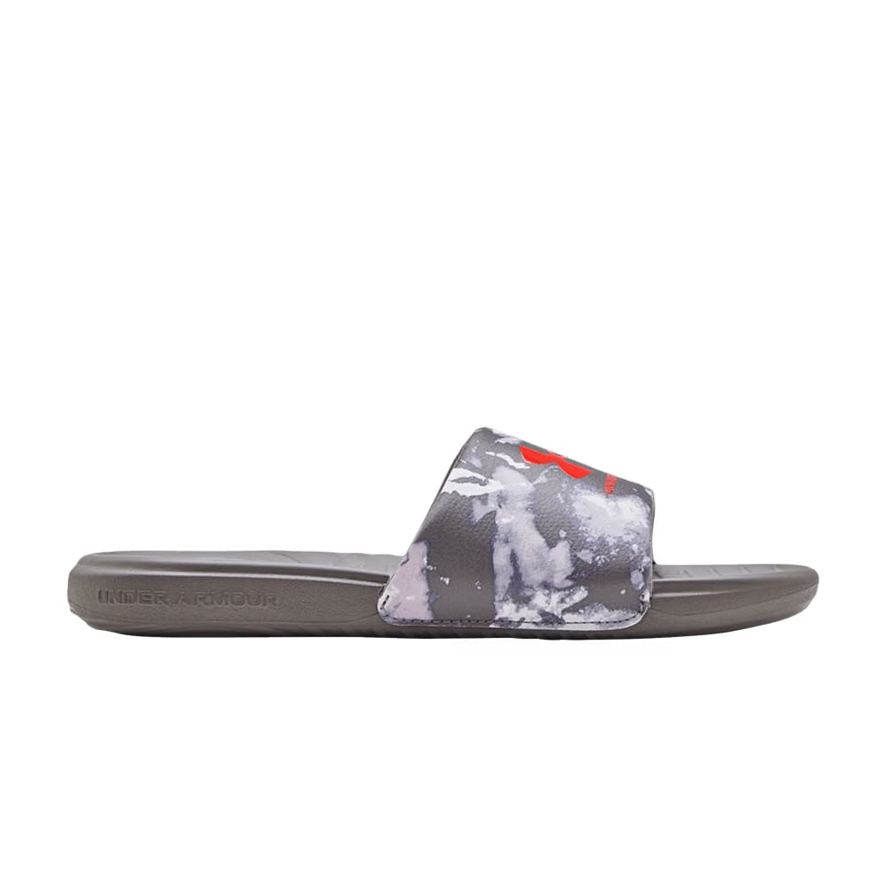 Under Armour Ansa Graphic Slide Concrete White