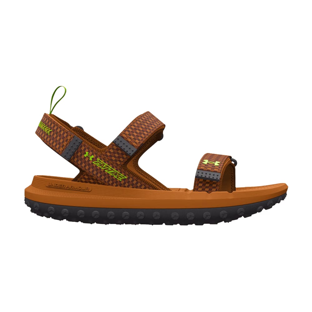 Under Armour Fat Tire Sandal Honey Orange Ivory