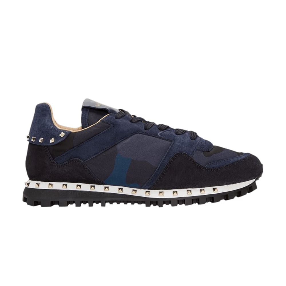 Valentino Rockstud Camo - Navy