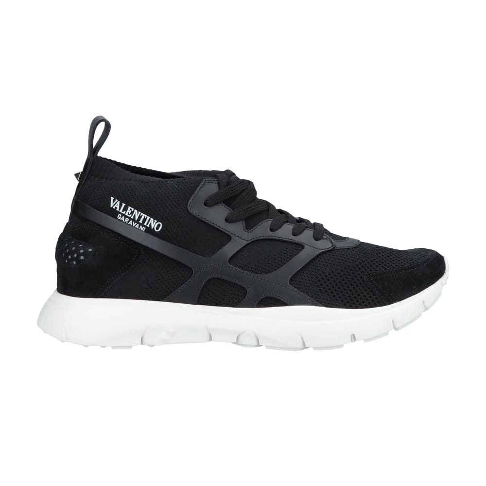 Valentino Sound High Sock Sneaker Black