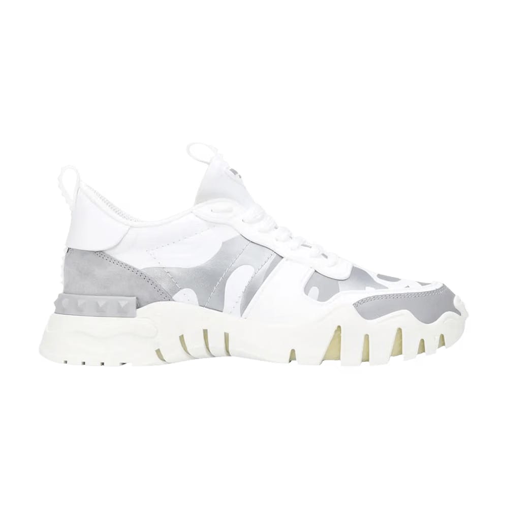 Valentino Wmns Rockrunner Plus Low 'White Silver Grey'