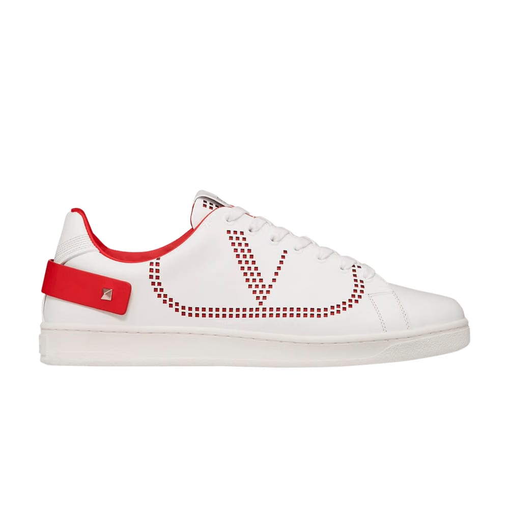 Valentino Backnet Sneaker White Pure Red