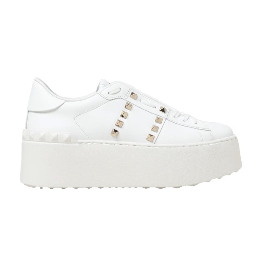 Valentino Wmns Rockstud Platform 'Untitled - White'