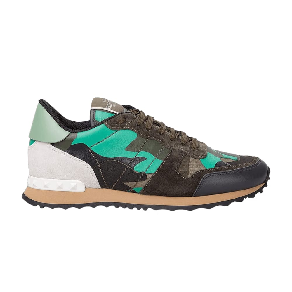 Valentino Rockrunner Green Camo