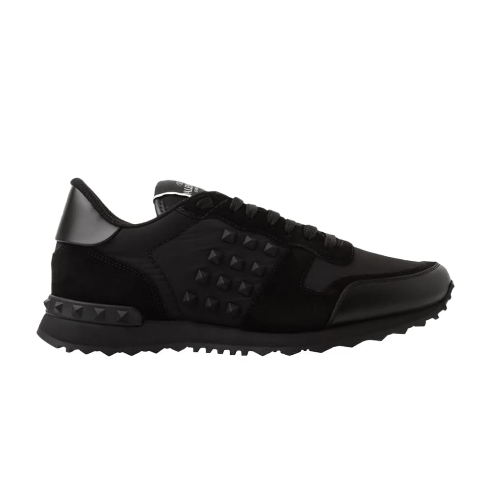 Valentino Rockstud Rockrunner Black Nylon