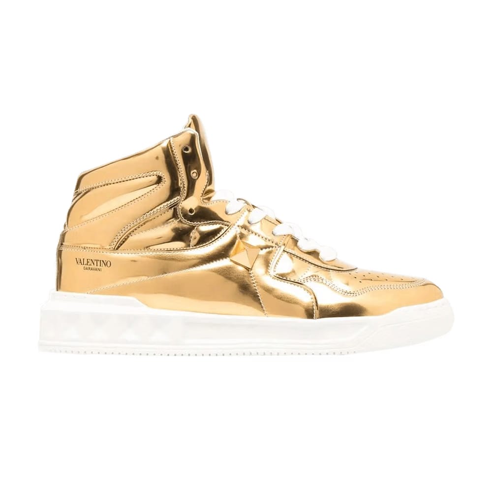Valentino One Stud Mid Gold