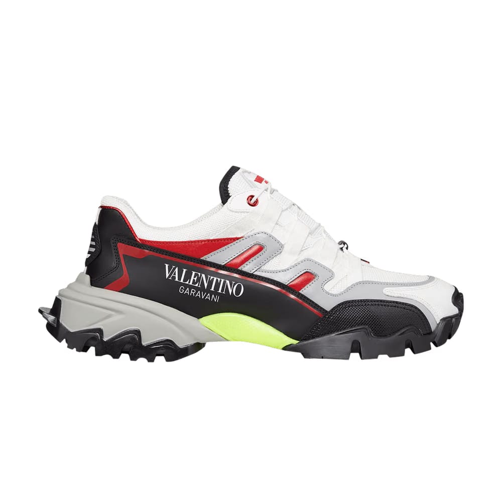Valentino Climbers Trainer White Black