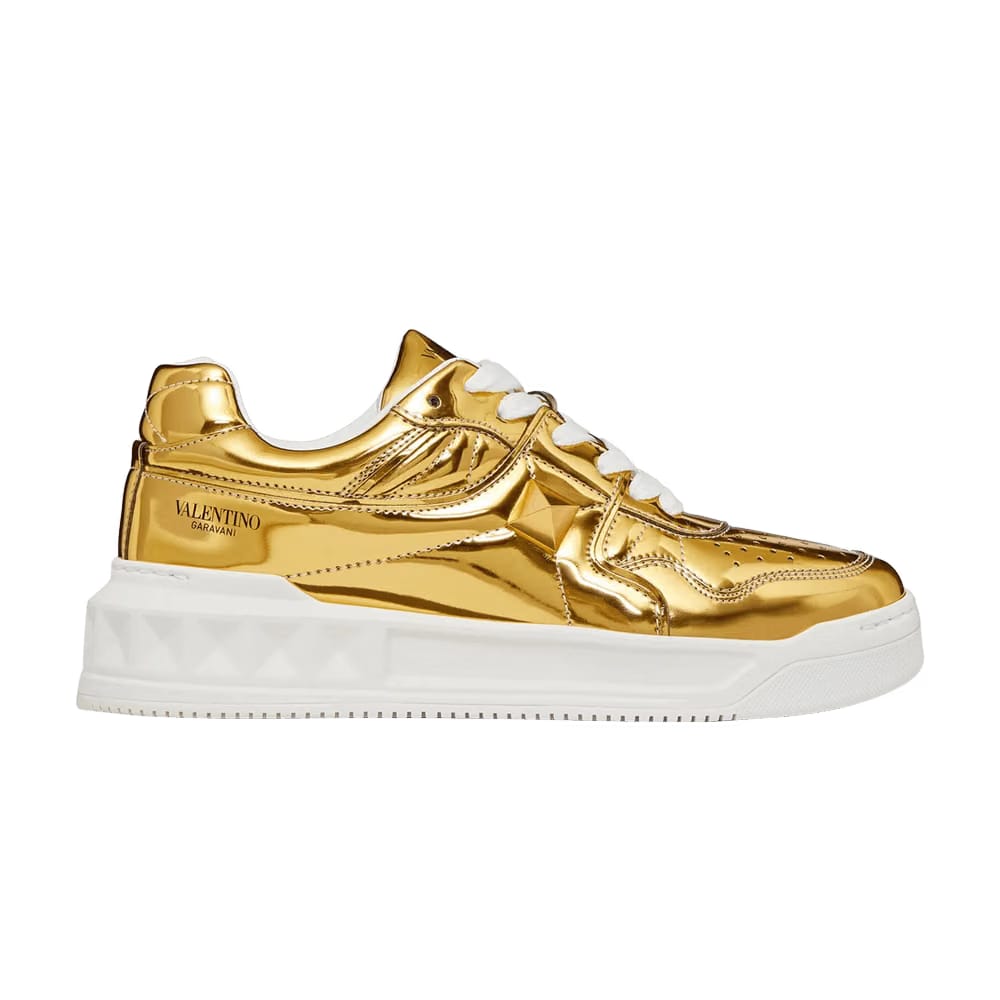 Valentino Wmns One Stud Low 'Mirror - Gold'