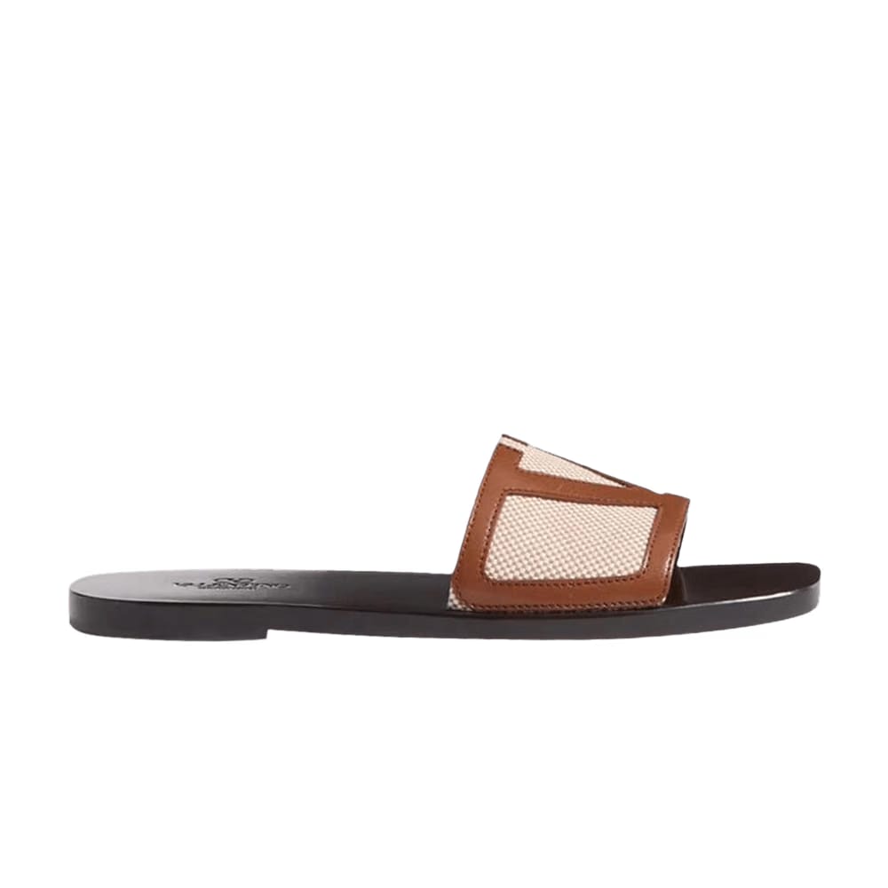 Valentino Viva Superstar Slide Natural Tobacco