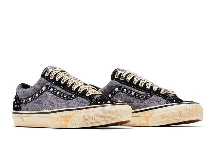 SATOSHI NAKAMOTO x Vans Old Skool Reissue 36 Speckled Moving Blanket Grey